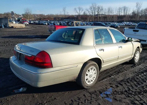2004 Mercury Grand Marquis Gs from USA, damaged, VIN 2MEFM74W44X657590